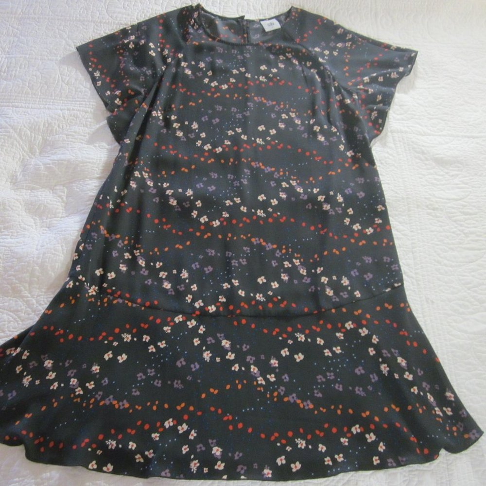 CAbi  Dress S Muse Floral Print Flutter Sleeve #3828 - Picture 2 of 10